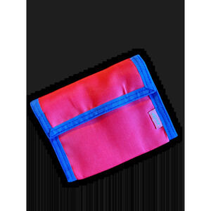 Vintage Levis Wallet 80s 90s Red Blue Nylon Mens Skater Grunge Streetwear 3.5x5"